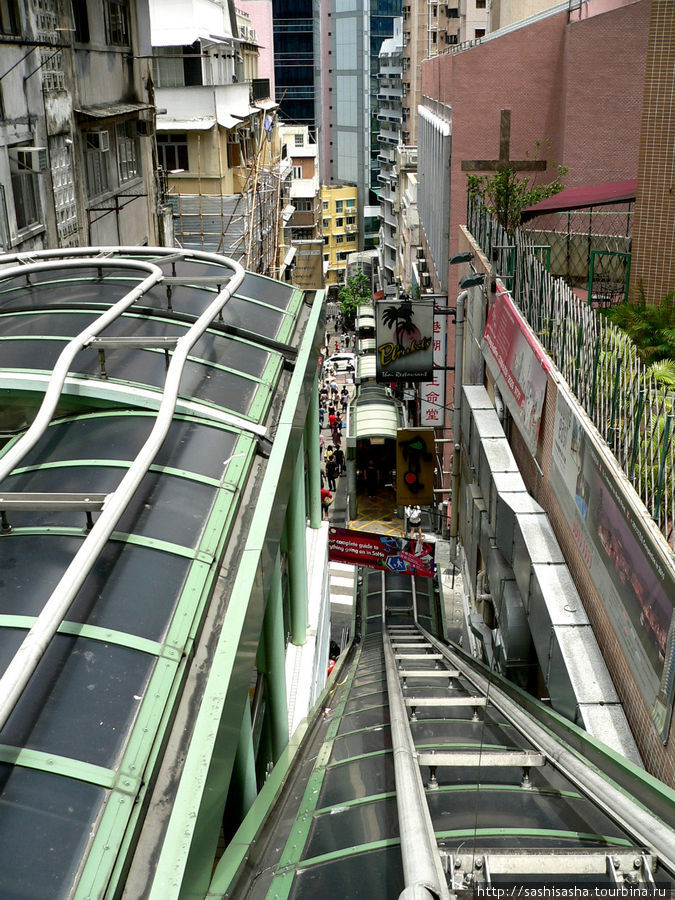 Эскалатор Остров Гонконг, Гонконг
