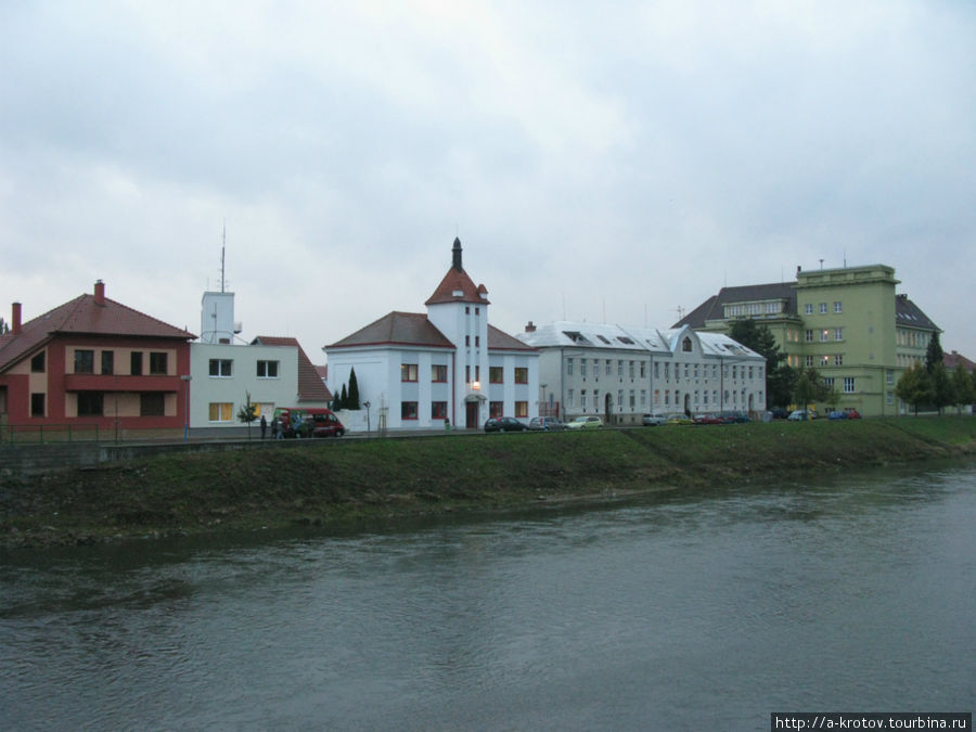 Городок на юго-востоке Чехии Бржецлав, Чехия