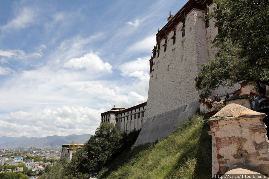 Лхаса. Потала. Лхаса, Китай Лхаса. Потала. Лхаса, Китай