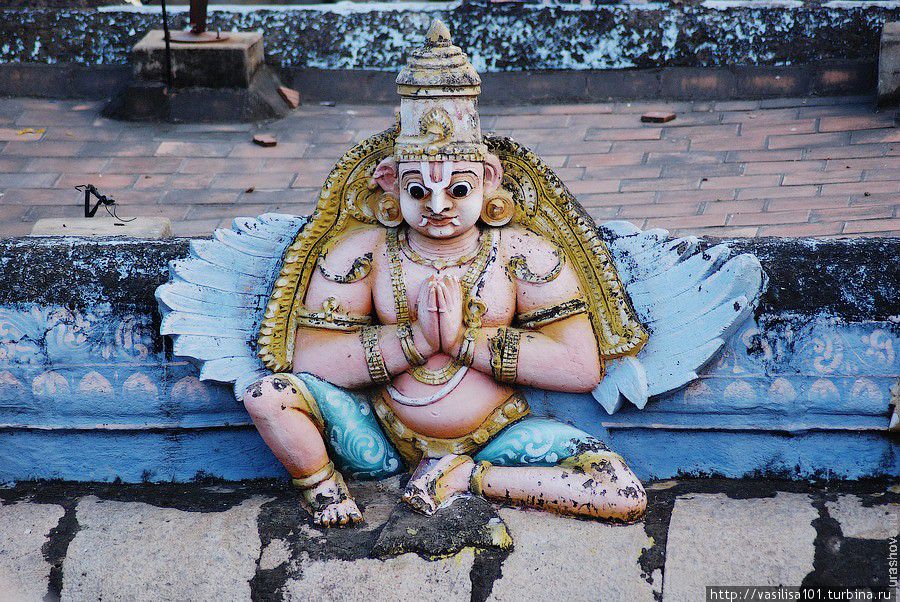 Невероятные гопурамы храма Ранганатхасвами Тируччираппалли, Индия