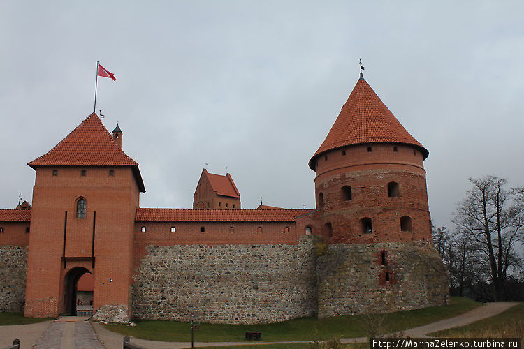 Тракайский замок в будни Тракай, Литва