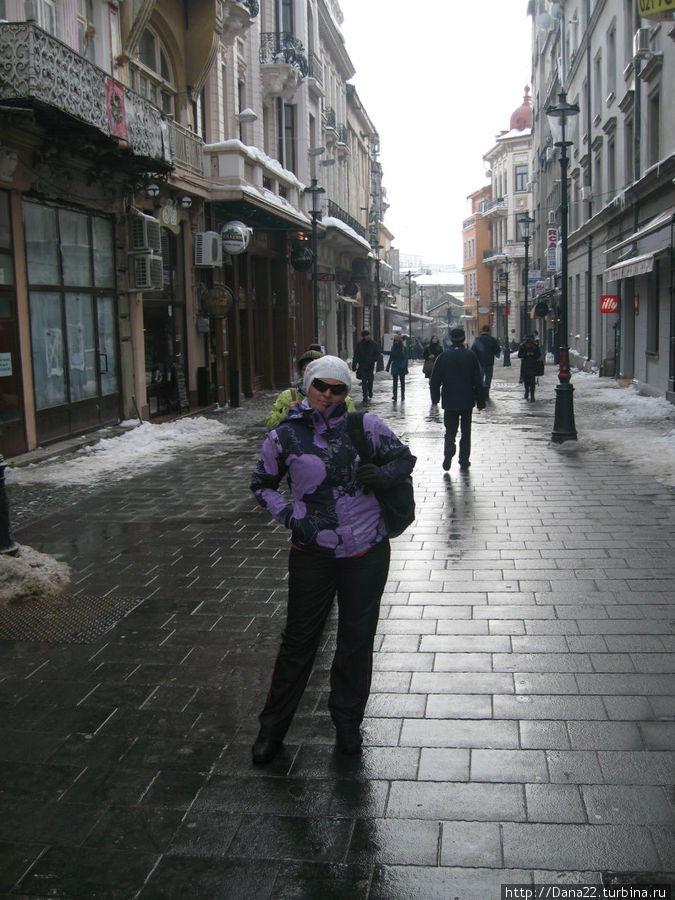 Я на улицах Города радости Бухарест, Румыния
