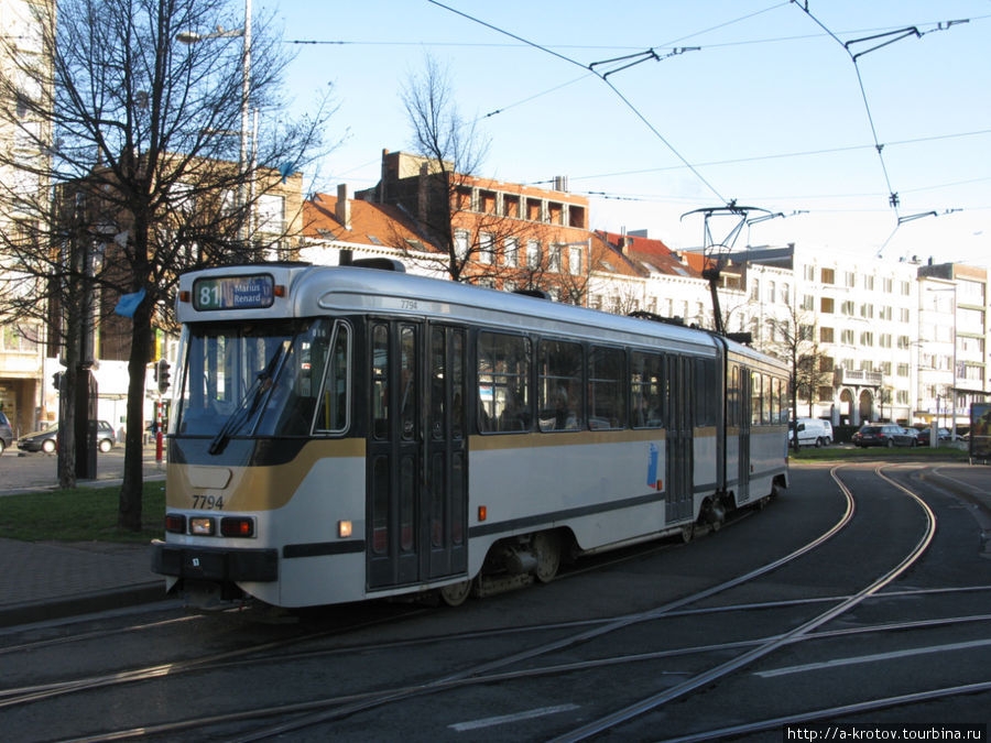 трамвай Брюссель, Бельгия