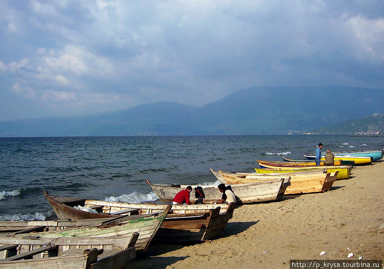 Охридское озеро / Liqeni i Ohrit