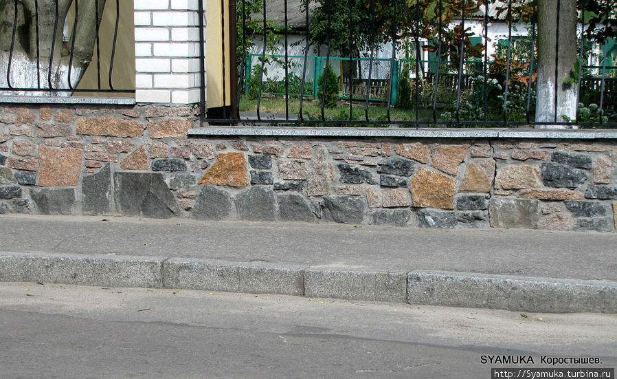 Использование гранита. Коростышев, Украина