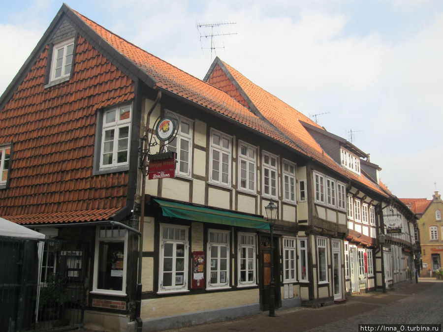 Целле — фахверковый городок в Нижней Саксонии Целле, Германия