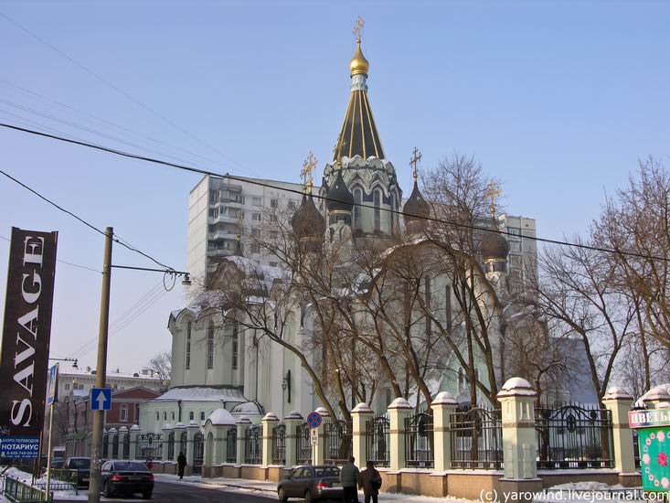 Храм Воскресения Христова в Сокольниках Москва, Россия