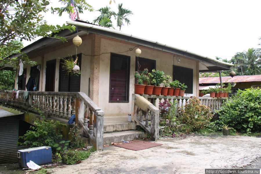Характерный домик богатых местных жителей Палау