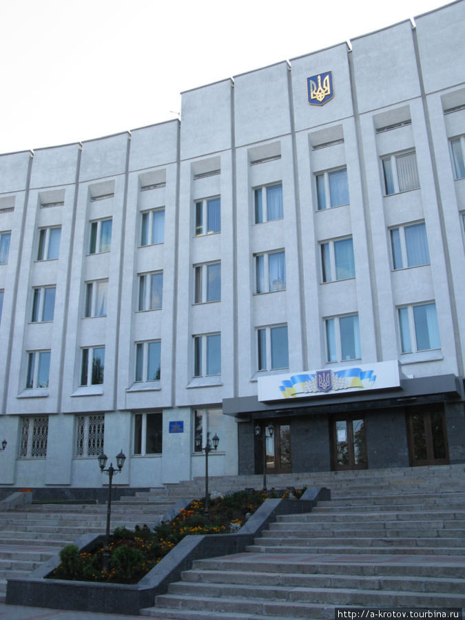 Здание власти Ровно, Украина
