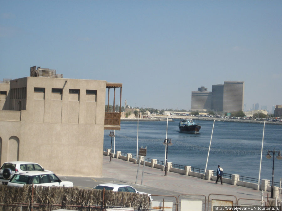 Вид на канал с крыши. Дубай, ОАЭ