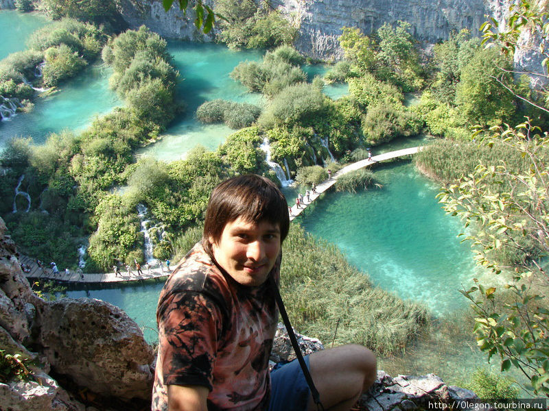 С высоты на всю красоту Национальный парк Плитвицкие озёра, Хорватия