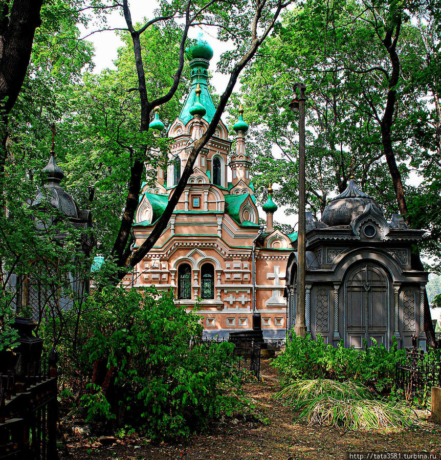 Церковь прп. Иоанна Лествичника, которая была построена на средства генерала Терещенко. Москва, Россия