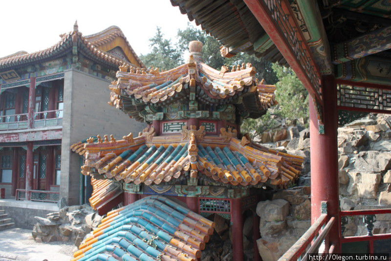 Холм Долголетия, застроенный храмами и пагодами Пекин, Китай