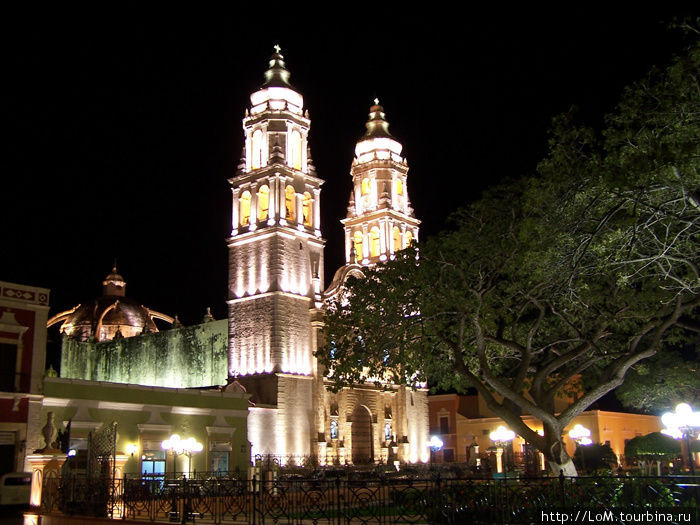 Кафедральный собор г. Кампече Кампече, Мексика