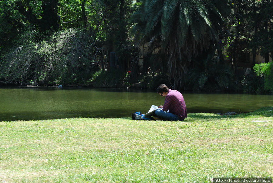 Парк безумно популярен среди студентов и представителей творческих профессий Буэнос-Айрес, Аргентина