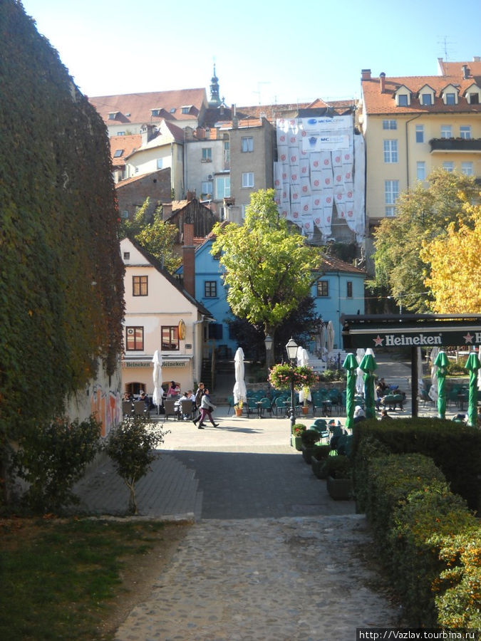 Взгляд свысока Загреб, Хорватия