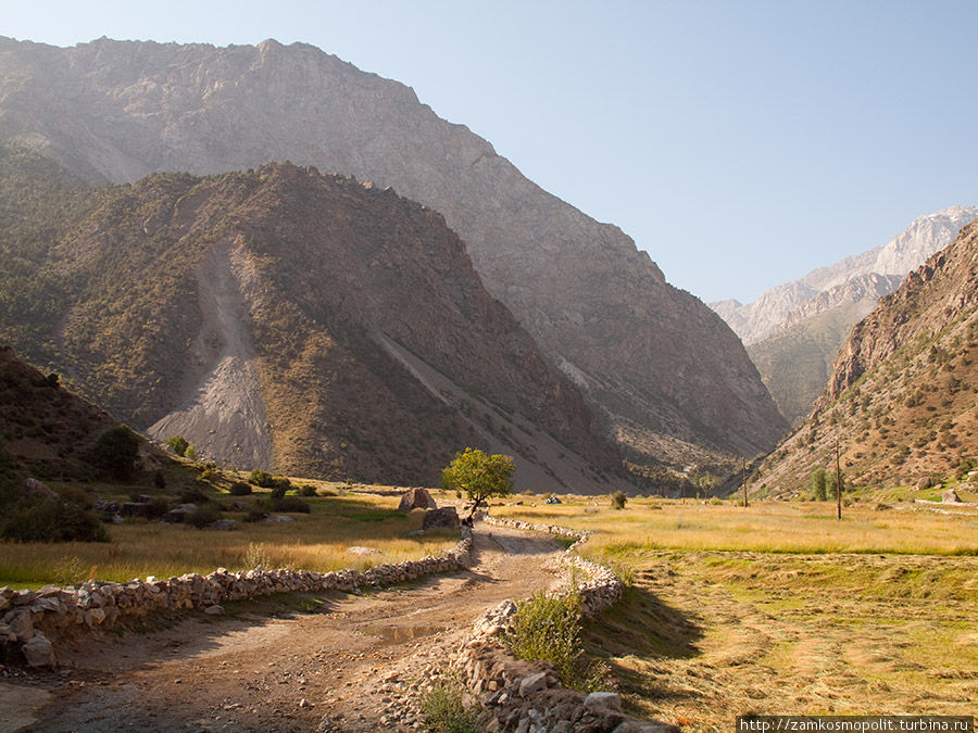 По дороге на озеро Куликалон Фанские горы, Таджикистан