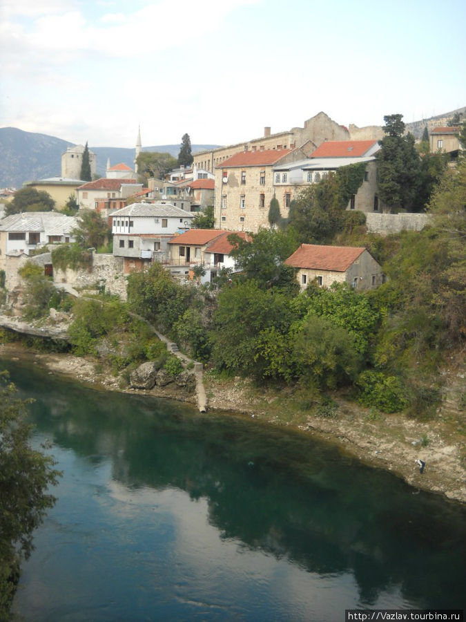 Милый вид Мостар, Босния и Герцеговина
