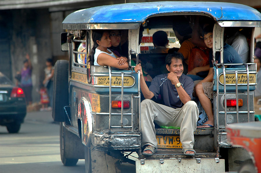 Гроза филиппинских дорог - джипни! Филиппины
