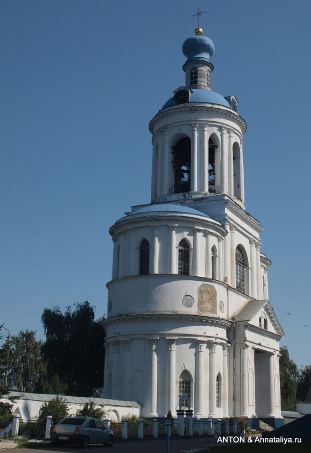 Колокольня Боголюбского монастыря Боголюбово, Россия