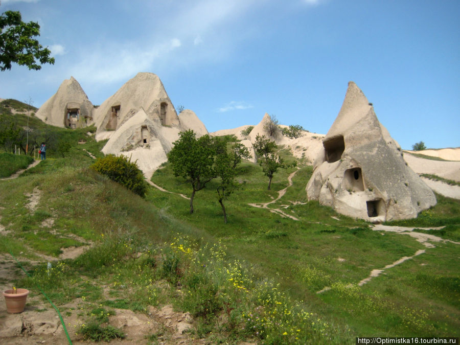 Пещерный замок Учхисар Каппадокия - Гереме Национальный Парк, Турция