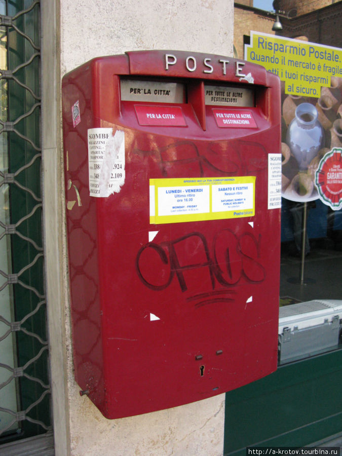 почтовые ящики Милан, Италия