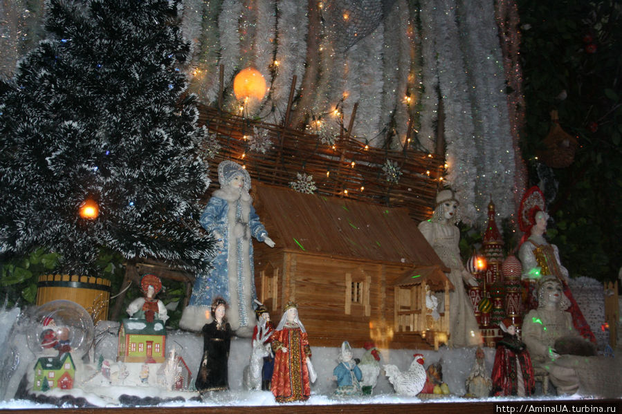 Витрины новогодней Москвы Москва, Россия
