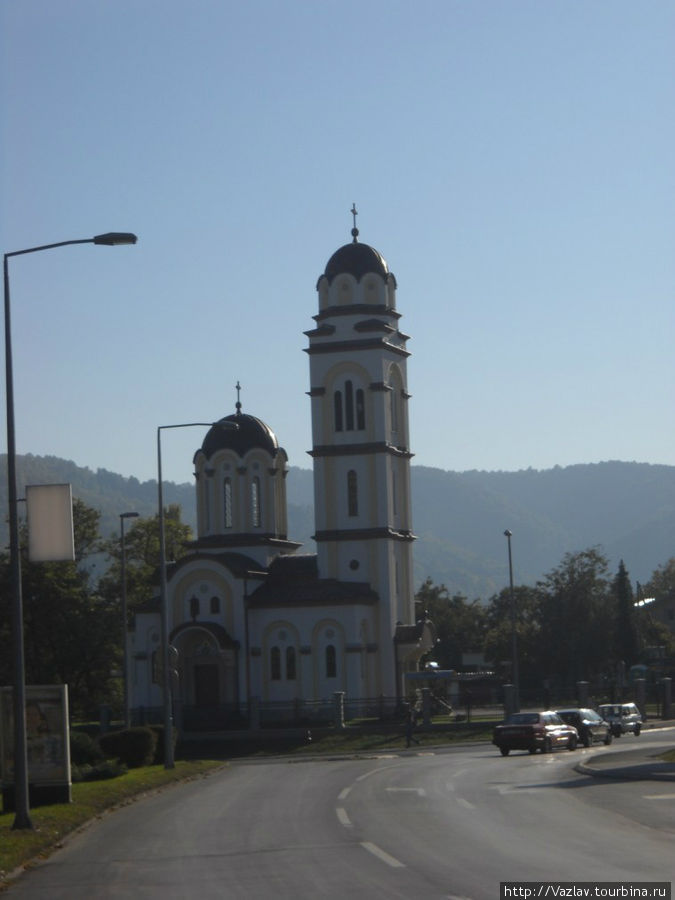 Вид на церковь Банья-Лука, Босния и Герцеговина