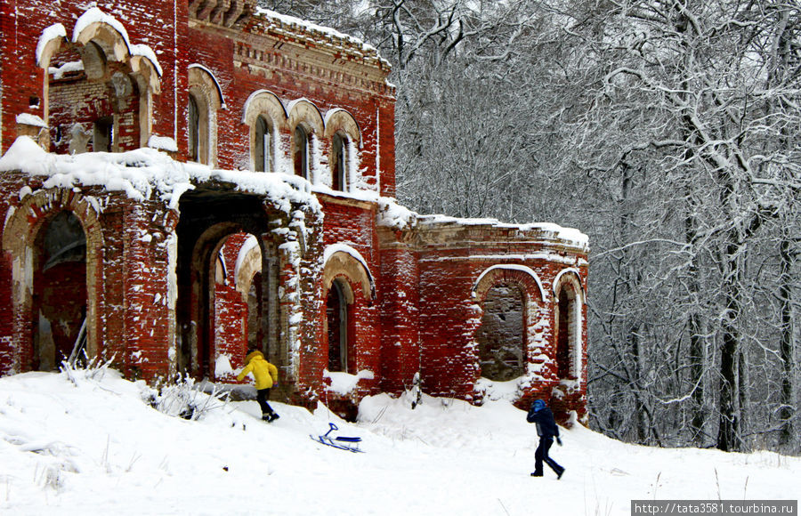 Усадьба баронов Врангелей — летом, осенью, зимой Торосово, Россия