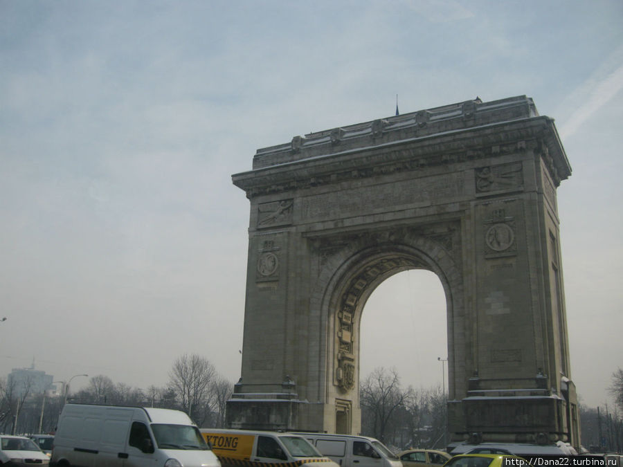 Триумфальная арка Бухарест, Румыния