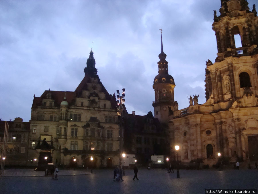 Вечерняя прогулка по Дрездену Дрезден, Германия