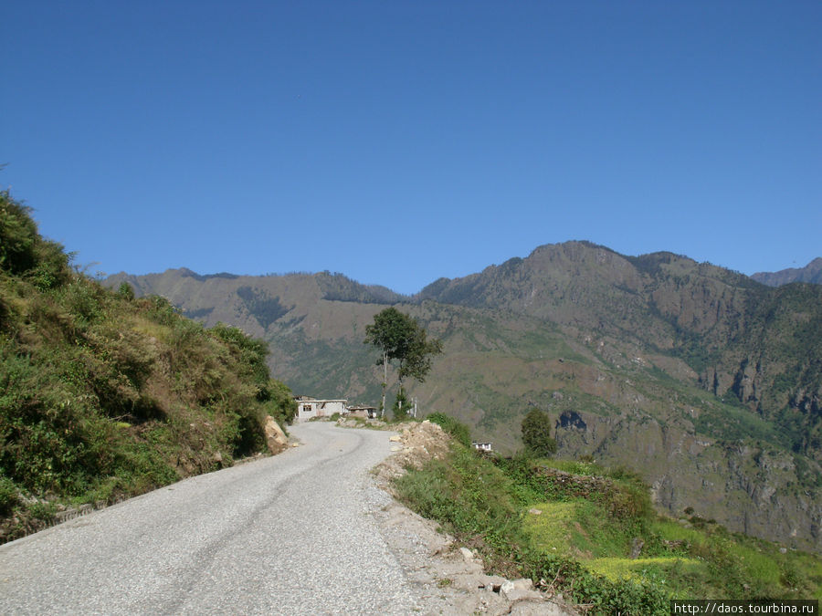 От Дунче вверх до Thulo Syabru Дунче, Непал