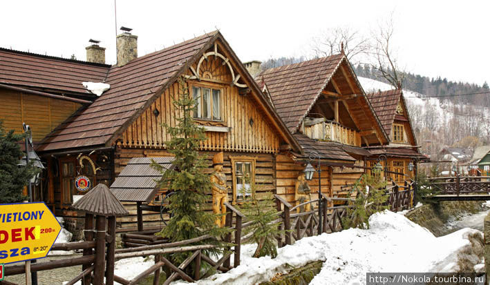 Лучший в Польше (по-моему) горнолыжный курорт- Шчырк Шчырк, Польша