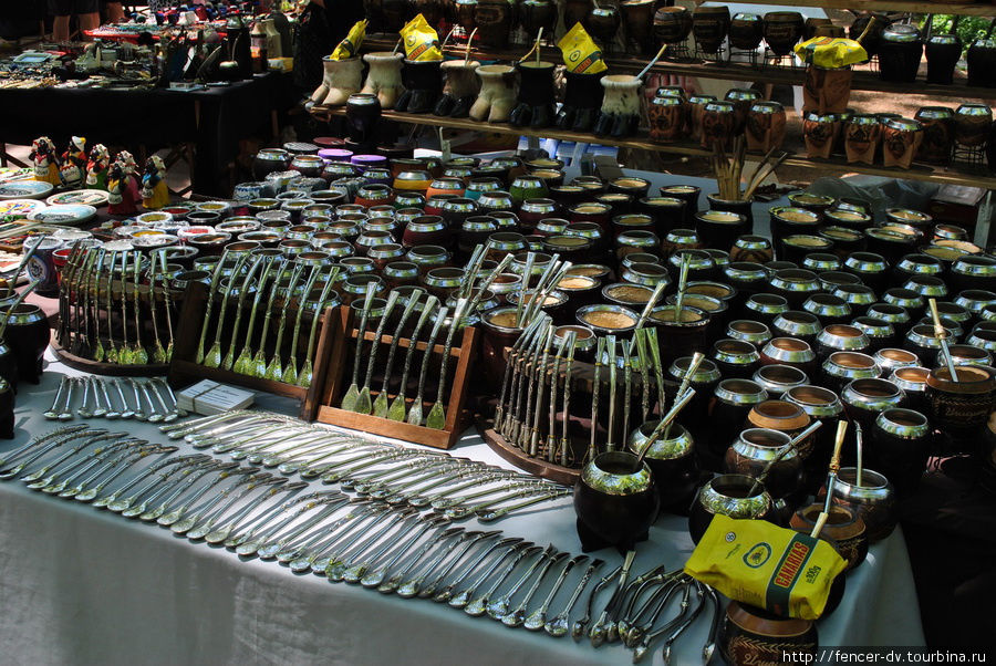Что можно купить на блошином рынке Монтевидео, Уругвай