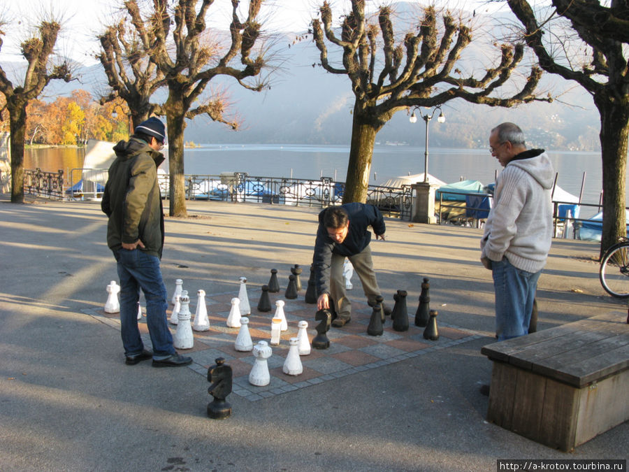 Большие шахматы Лугано, Швейцария