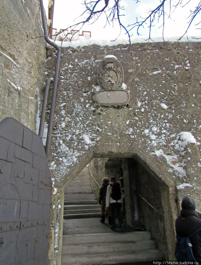 Зайдем внутрь крепости Зальцбург, Австрия