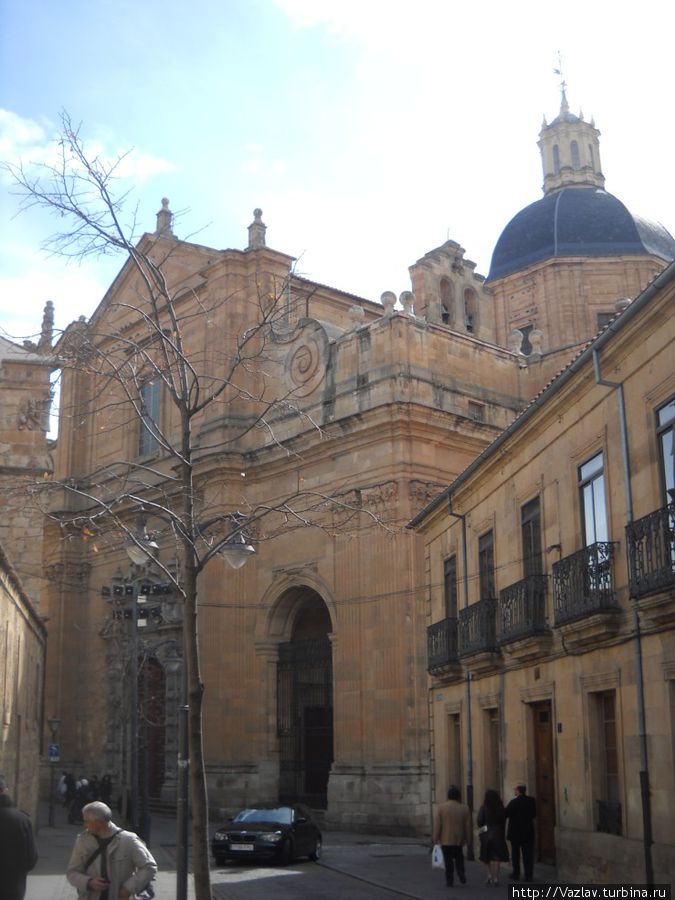 Внешний вид церкви Саламанка, Испания