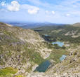 Вид на Каракольские озера