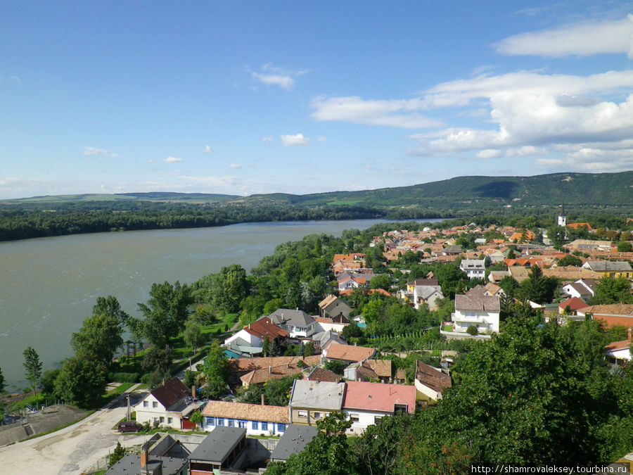 Дунай в Эстергоме Эстергом, Венгрия