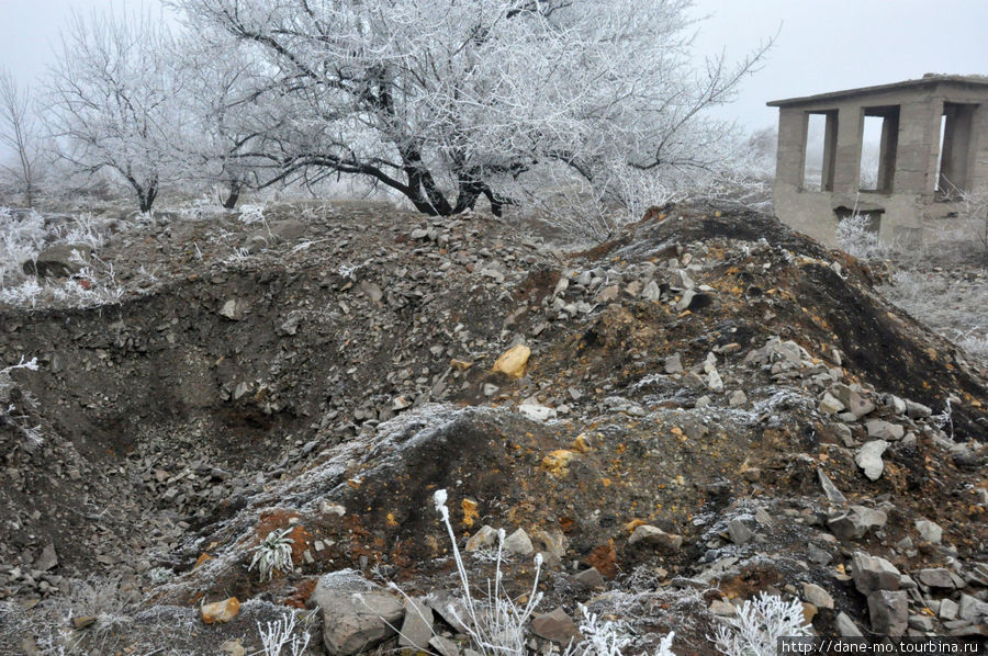 Зимние развалины шахты №6-7. Часть 1 Горловка, Украина