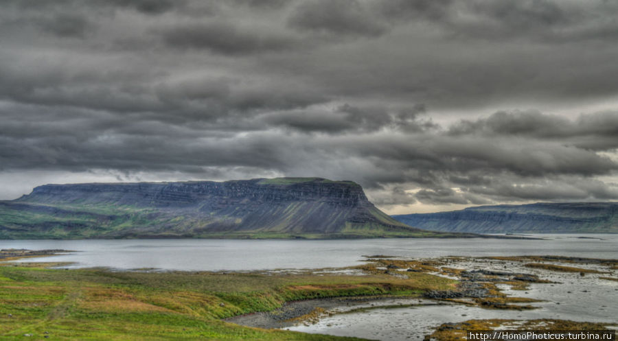 Арнафьордур (обработка) Западные Фьорды, Исландия