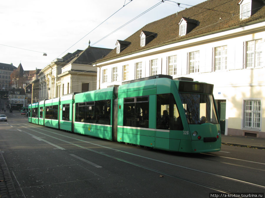 Трамвай Базель, Швейцария