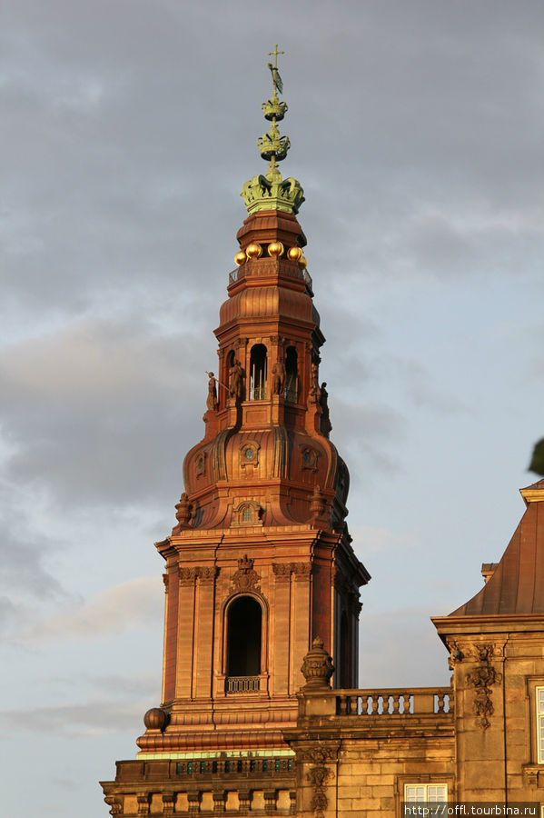 Башня дворца Кристиансборг