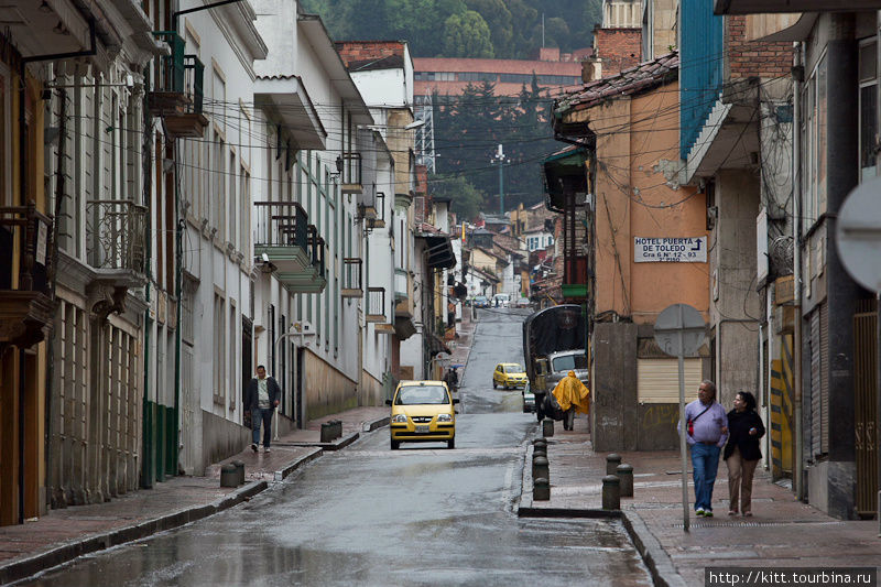 Дождливое утро в Боготе Богота, Колумбия