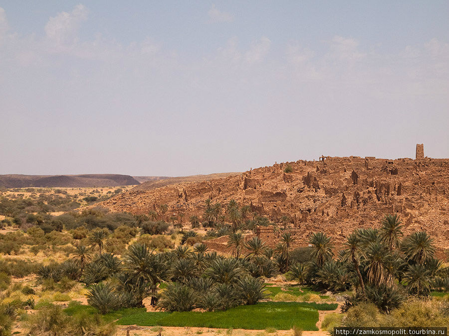 Развалины древнего Уадана — города, некогда процветавшего на транс-сахарской торговле. Мавритания