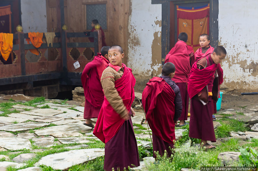 Гангтей-гомпа Бутан