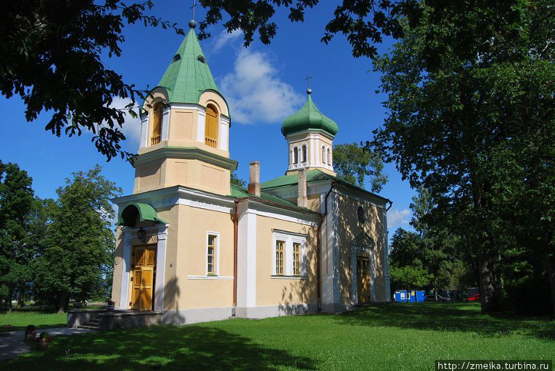 Эстонская православная церковь Марии Магдалины (у них даже сайт есть!) Хаапсалу, Эстония