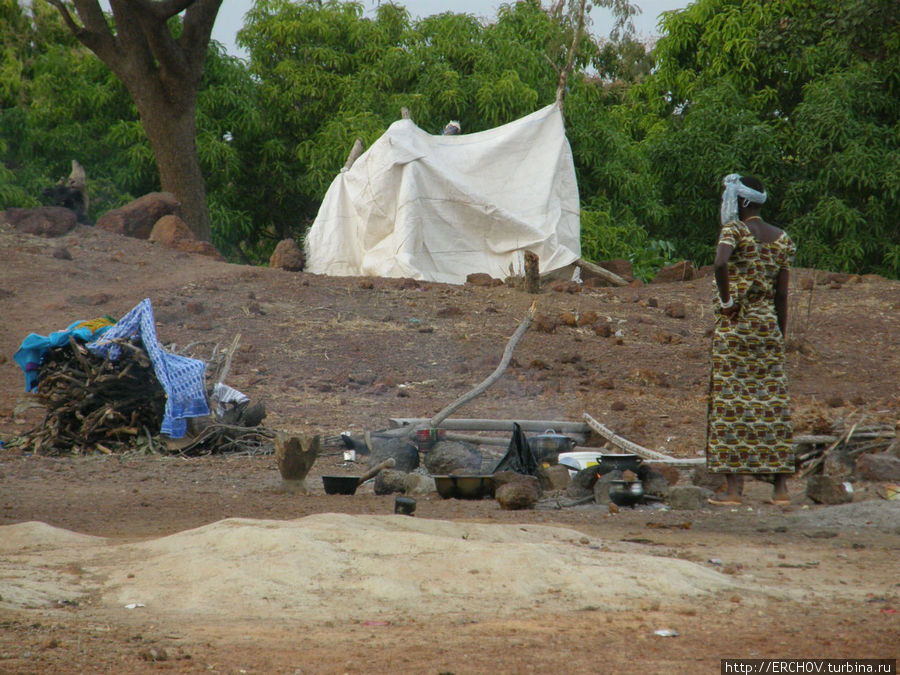 По Западной Африке. Ч 5. Переход границы из Мали в Гвинею Сигуири, Гвинея