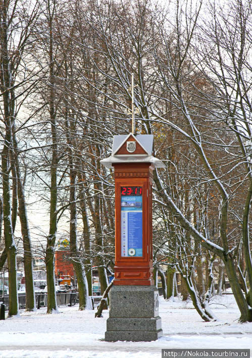 Зимняя Клайпеда Клайпеда, Литва