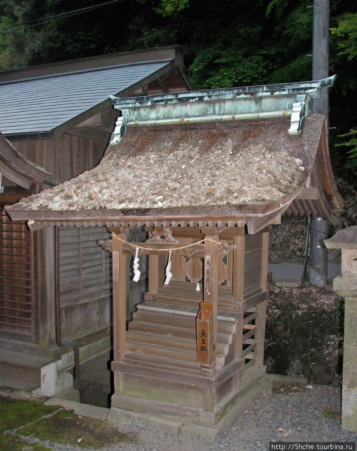 Второе посещение храма Utsutsu, сумерки... Касугаи, Япония